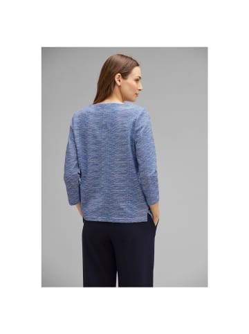 Street One Langarmshirt in fresh intense gentle blue