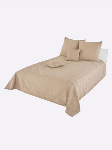 Heine Tagesdecke in taupe