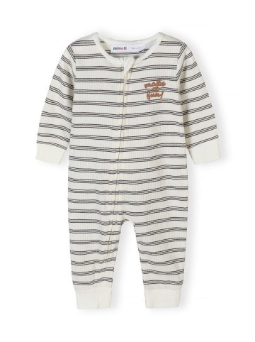 Minoti 3-er Pack Strampler NOSBABYRIB1 in weiß