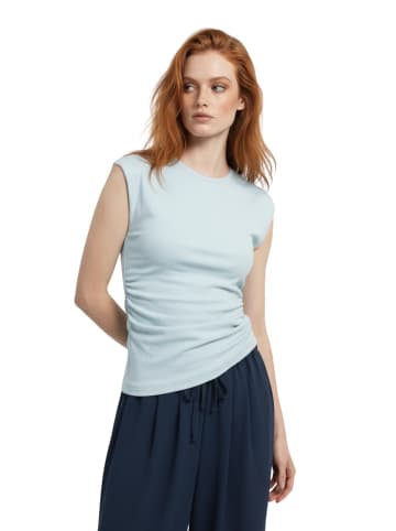 Alexa Dash Blouse in Babyblau