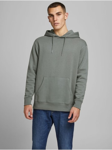 Jack & Jones Hoodie SWEAT HOOD Jumper Kapuzen Pullover in Grau