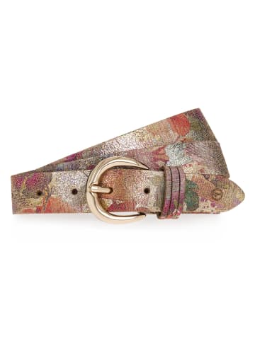 Tamaris Gürtel Leder multicolour-gold