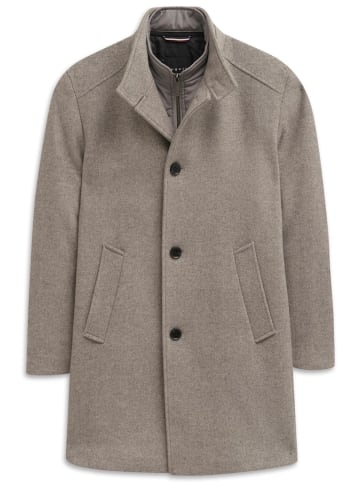 Bugatti Herrenmantel Wolle in Grau