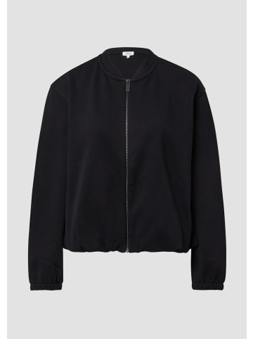 s.Oliver Sweatshirt Jacke in 9999_schwarz