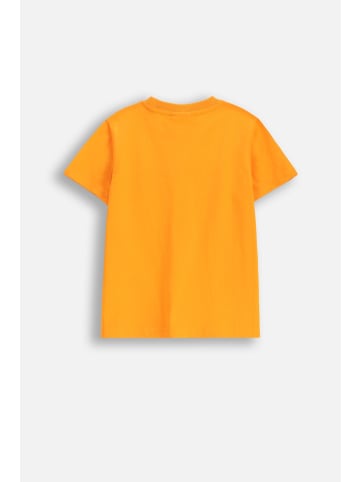 Coccodrillo T-Shirt mit kurzen Ärmeln in orange