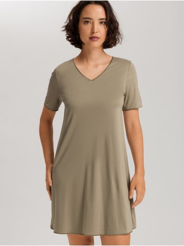 Hanro Nachthemd Cotton Silk in silver sage