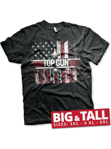 TOP GUN T-Shirt in Schwarz