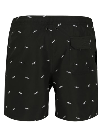 Urban Classics Beachwear - Bottom in shark/black/white