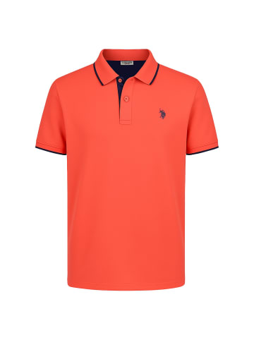 U.S. Polo Assn. Poloshirt in Koralle