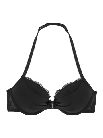 LASCANA Push-up-BH in schwarz