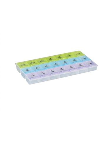 relaxdays Tablettenbox in Transparent