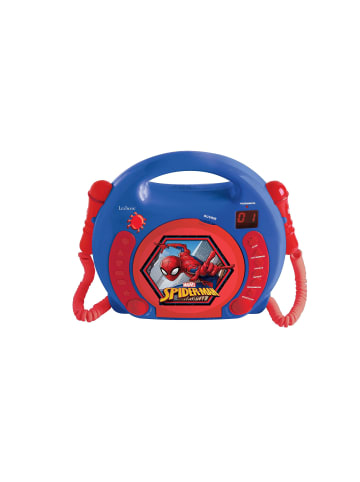 LEXIBOOK® Spider-Man Tragbarer CD-Player mit 2 Mikrofonen