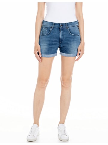 Replay Short ANYTA regular/straight in Blau