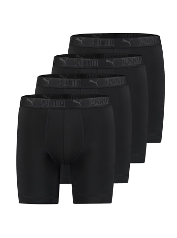 Puma Bodywear Boxershorts 4er Pack in Schwarz