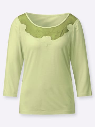 WITT WEIDEN 3/4-Arm-Shirt in pistazie