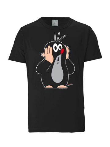 Logoshirt T-Shirt Der kleine Maulwurf in schwarz