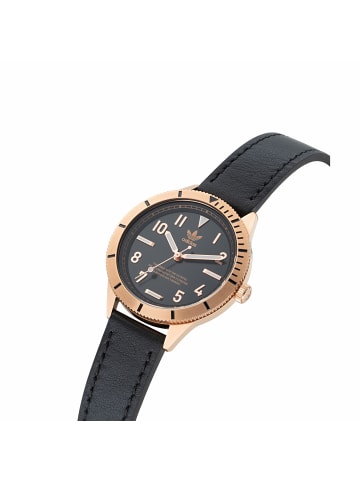 adidas Analoguhr für Damen in schwarz