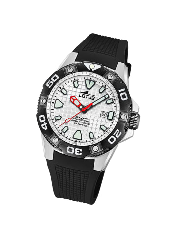 Lotus Chronograph-Armbanduhr Lotus Classic schwarz groß (ca. 45mm)