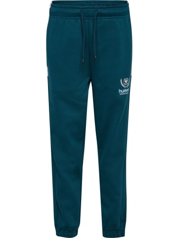 Hummel Kinder Sweat Pants "Loose Blocked Sweatpant Bts" in Blau