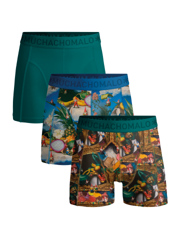 Muchachomalo 3er-Set: Boxershort in Mehrfarbig - für Kinder