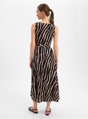 Zero Kleid in schwarz beige - 0001
