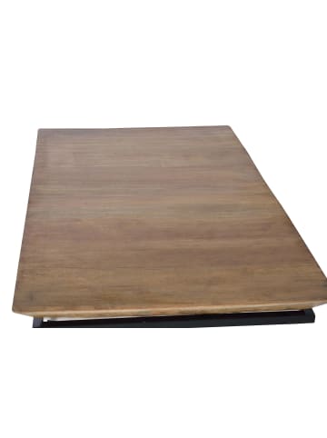 Giner y Colomer Couchtisch aus Mangoholz und Metall in Brown