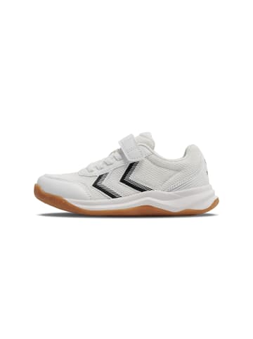 Hummel Klettverschluss Hallenschuh Multiplay Flex Innenbereich Kinder in WHITE