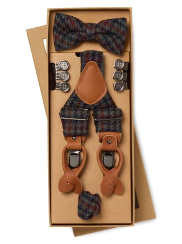 Finshley & Harding London Accessoire-Set in marine mehrfarbig - 0001