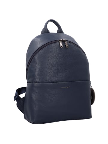 Mandarina Duck Mellow Leather Rucksack Leder 37 cm Laptopfach in dress blue