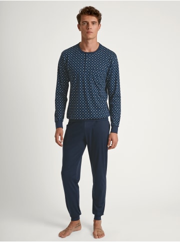 Calida Pyjama in storm blue