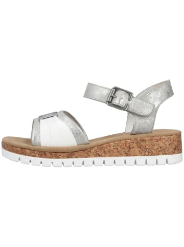 rieker Sandale in silber