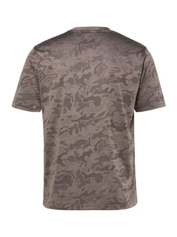 JP1880 Kurzarm T-Shirt in kaffeebraun