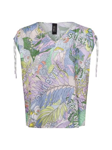 MARC CAIN SPORTS  Bluse in hellblau mehrfarbig