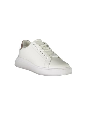 Calvin Klein Weiße Leder-Sneaker