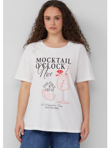 QS T-Shirt in 01D2_weiß