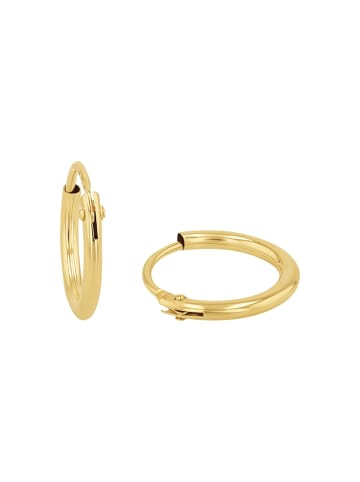 Amor Creolen Gold 375/9 ct in Gold