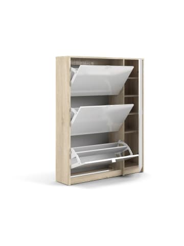 ebuy24 Schuhschrank Shane Eiche Dekor 99 x 24 cm