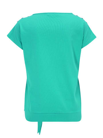 Betty Barclay Basic Shirt mit Schleifenknoten in Simply Green