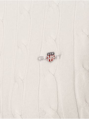 Gant Strickjacke in ecru - 0002