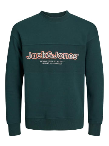 JACK & JONES Junior Sweatshirt 'Lakewood' in grün