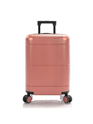 Heys Zen 4 Rollen Kabinentrolley S 54 cm mit Dehnfalte in coral