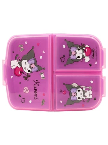 COFI 1453 Hello Kitty Kinder Brotdose – Lunchbox mit 3 Fächern & tollem Design in Pink