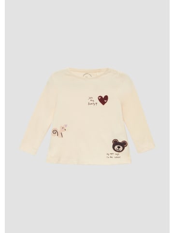 s.Oliver T-Shirt langarm in Beige