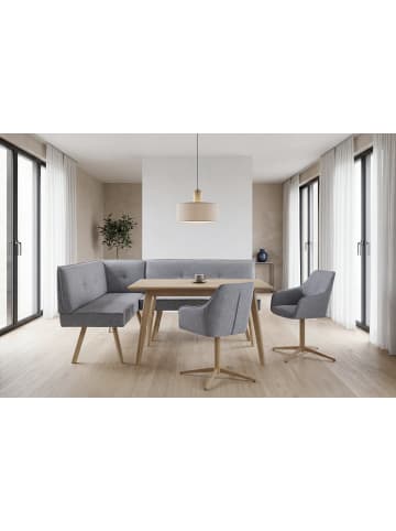 byLiving 2er-Set: Stuhl OTTAWA in grau - B 62, H84,5, T 58 cm