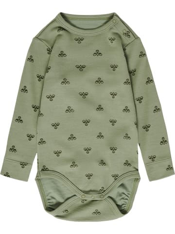 Hummel Hummel Ein Stück Hmlbambo Kinder Atmungsaktiv in OIL GREEN