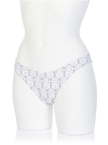 Lagerfeld Bikini Hose für Damen in weiß