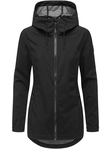 ragwear Kurzmantel Zuzka Sport in Black