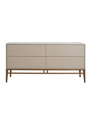 Angel Cerdá Anrichte 3074 in Walnuss / Grau – (B)160 x (H)80 x (T)45 cm
