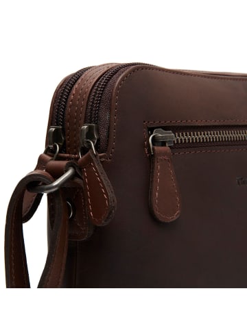 The Chesterfield Brand Nebraska Umhängetasche Leder 24 cm in brown