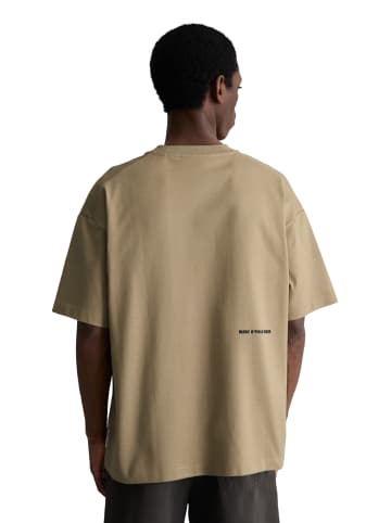 Marc O'Polo DENIM DfC T-Shirt oversized in Soft Brown